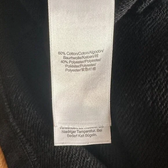 DKNY Logo 1/4-zip-front S/S cotton-mix knit dress sporty Athleisure XL comfy - Picture 10 of 13